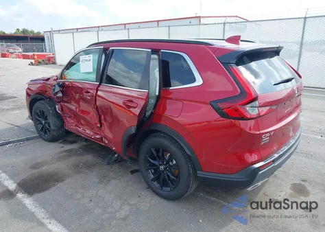 2025 Honda Cr-V Hybrid Sport-L from USA, damaged, VIN 7FARS6H84SE067644
